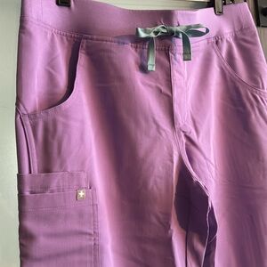 Figs Lilac dawn Kade cargo scrub pants. Limited edition color